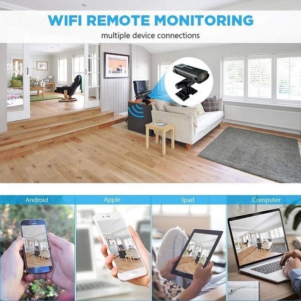 Cameră de supraveghere Wi-Fi cu alertă instantanee