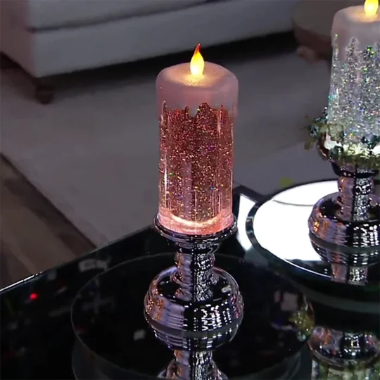 Vianočné LED sviečky - Oslavné a bezpečné svetlá