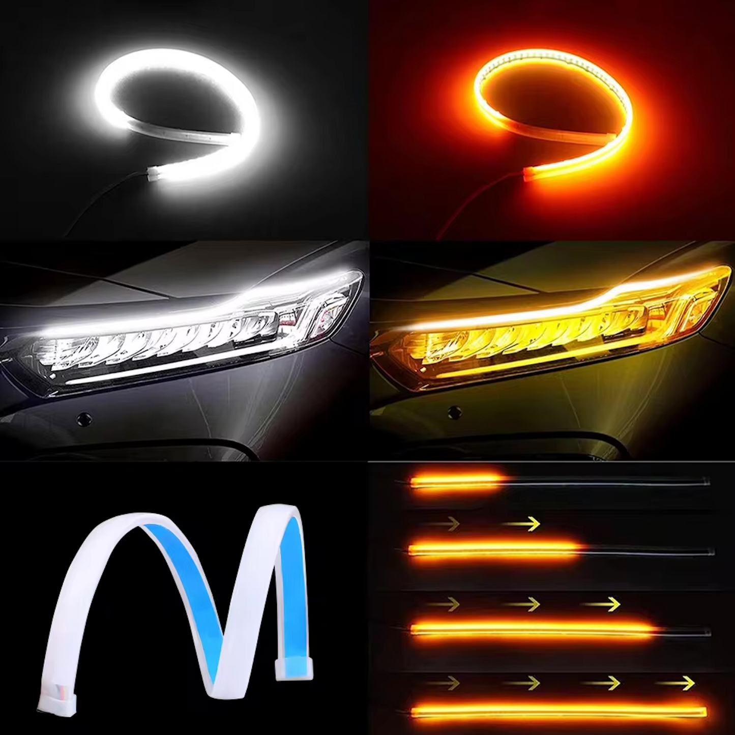 LED Flexibilné Denné Svetlá: Bezpečnosť a Štýl pre Vaše Vozidlo