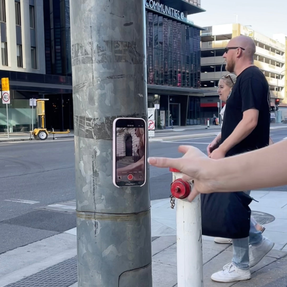 Telefonhållare med sugkopp