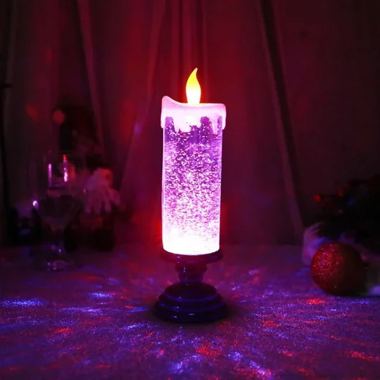 Vianočné LED sviečky - Oslavné a bezpečné svetlá