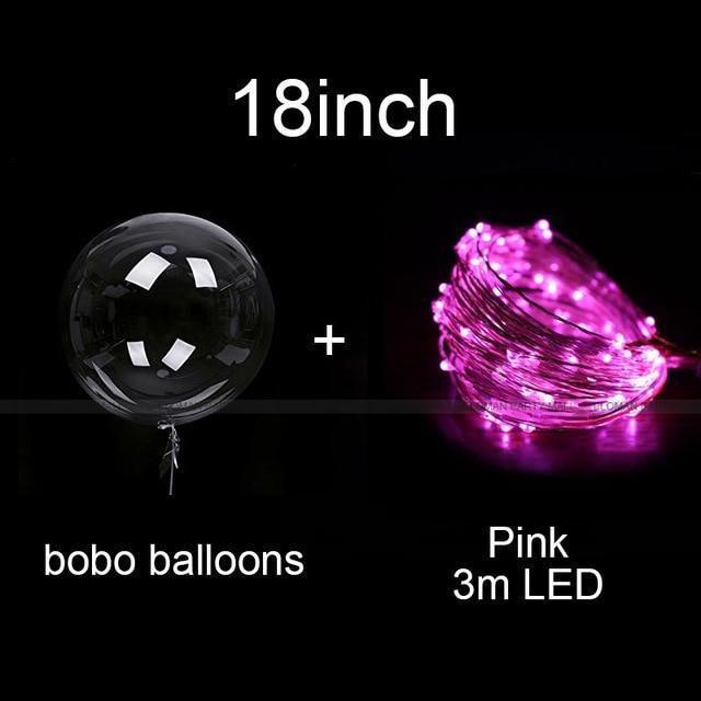 בלוני LED רב פעמיים להאיר את המסיבות שלכם (X10)