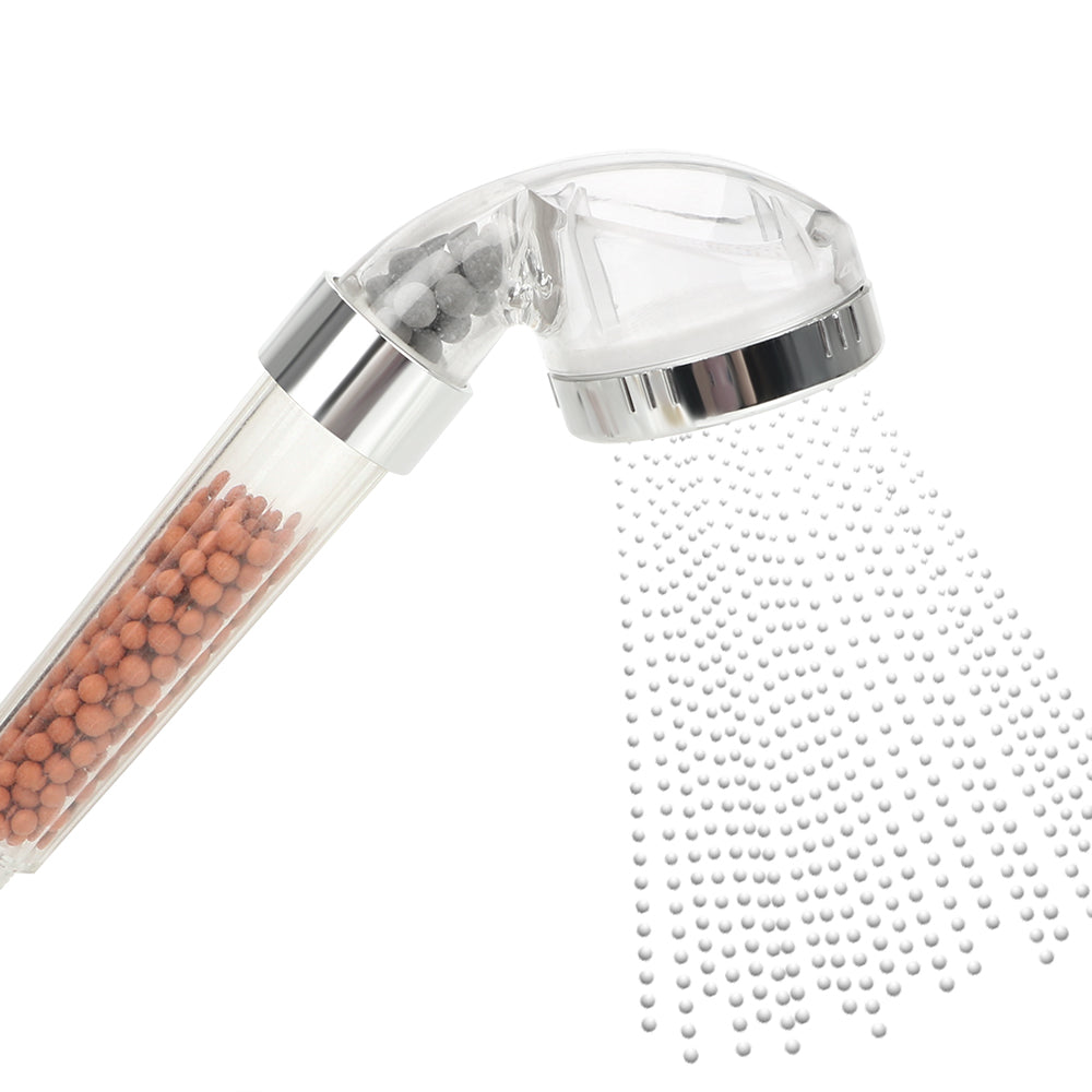 Neutralizing shower head for revitalized skin 