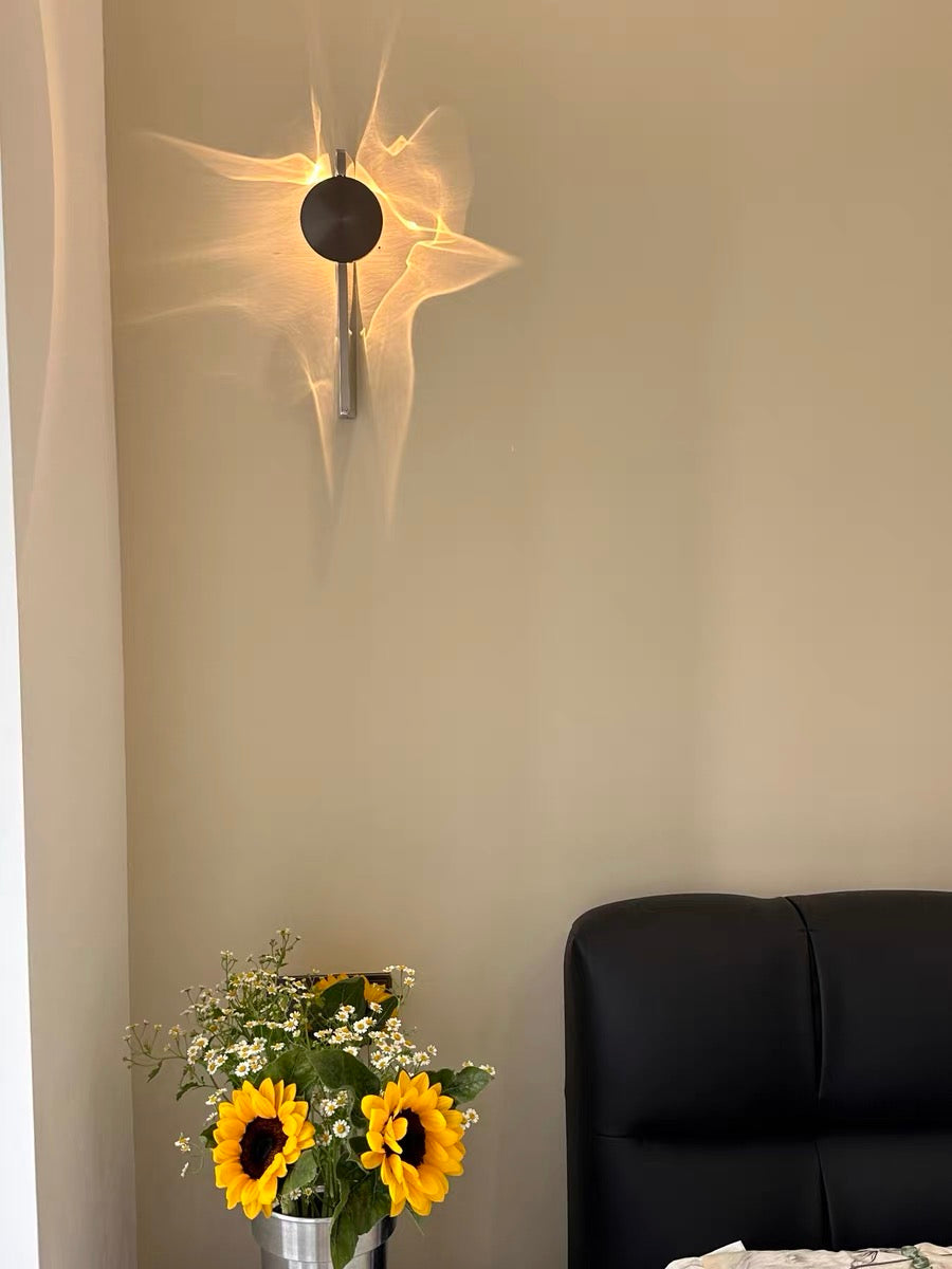 Palongo roterende muurschildering wandlamp