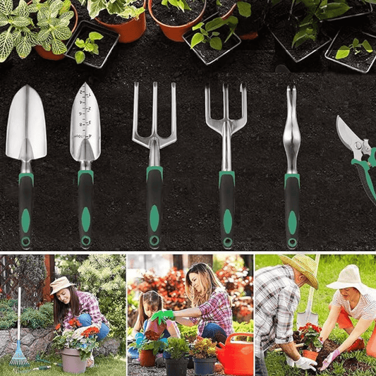 Kompletná súprava profesionálnej záhrady - 11 nástrojov